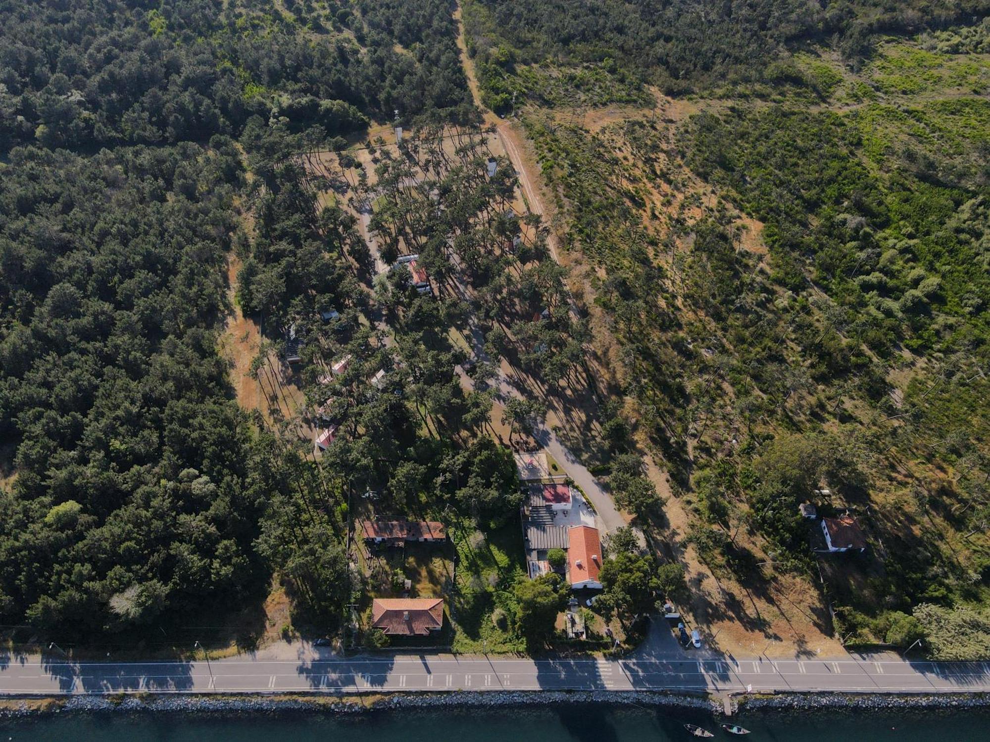 Hotel Parque De Campismo Orbitur São Jacinto Esterno foto